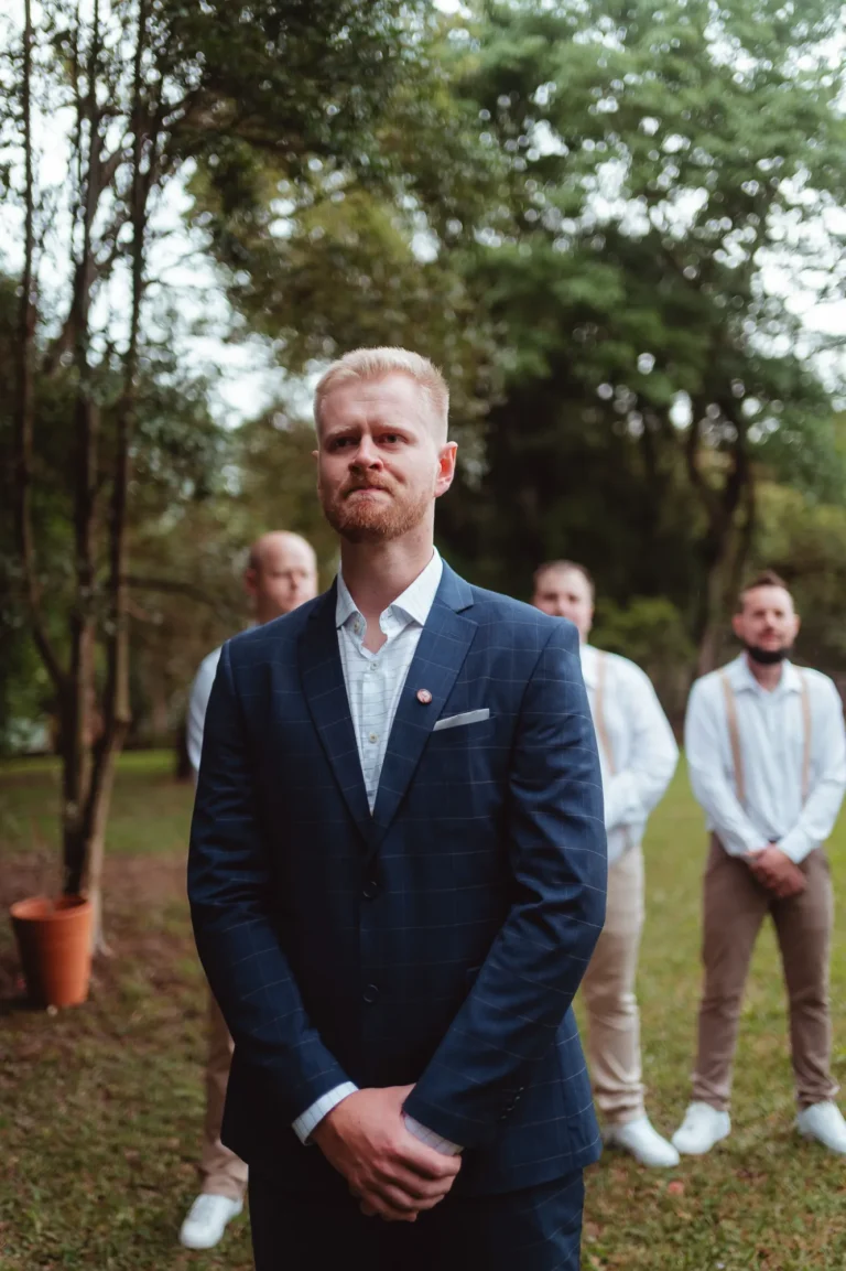 Casamento de Ana e Fred: cerimônia ao ar livre