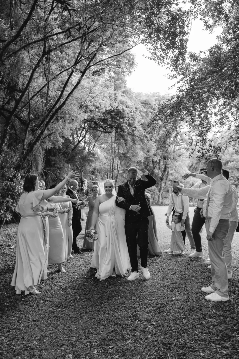 Casamento de Ana e Fred: cerimônia ao ar livre