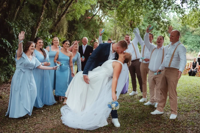 Casamento de Ana e Fred: cerimônia ao ar livre