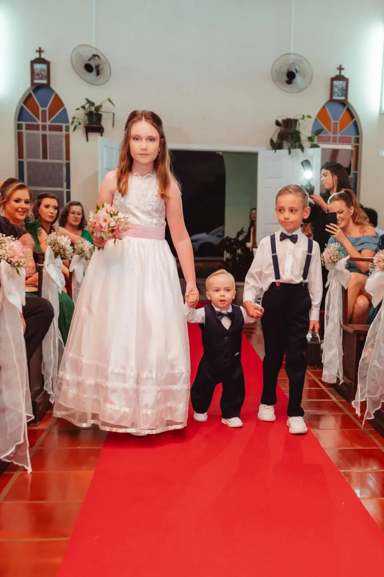 Casamento de Bárbara e Mateus: cerimônia na igreja