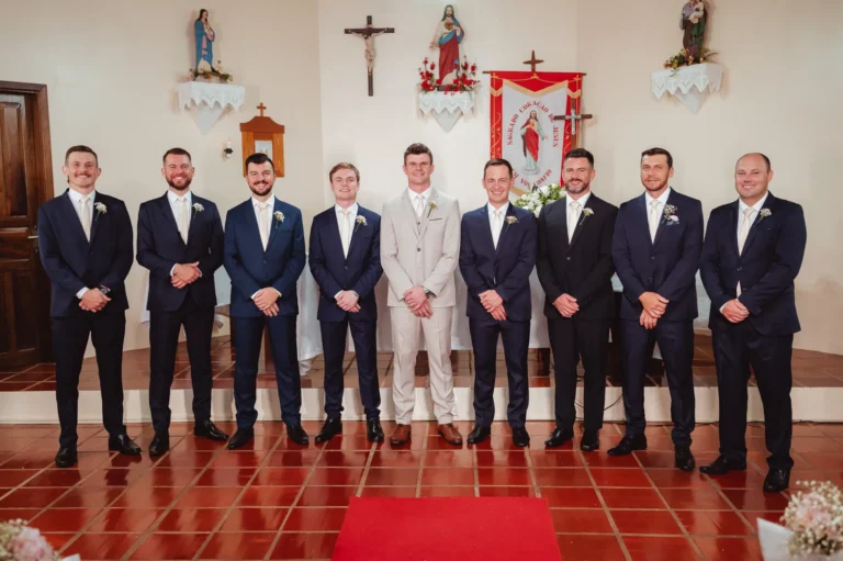 Casamento de Bárbara e Mateus: cerimônia na igreja