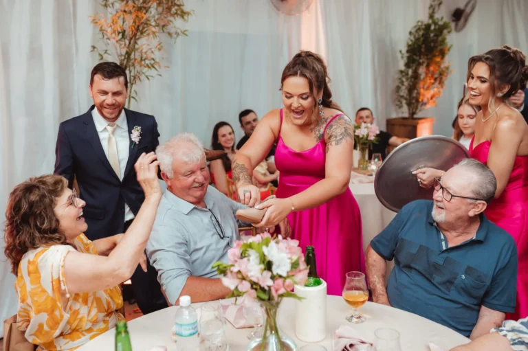 Casamento de Bárbara e Mateus: festa