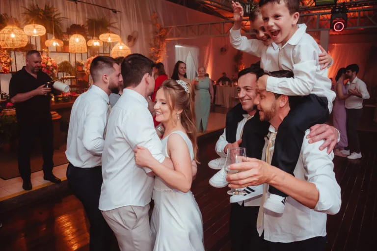 Casamento de Bárbara e Mateus: festa