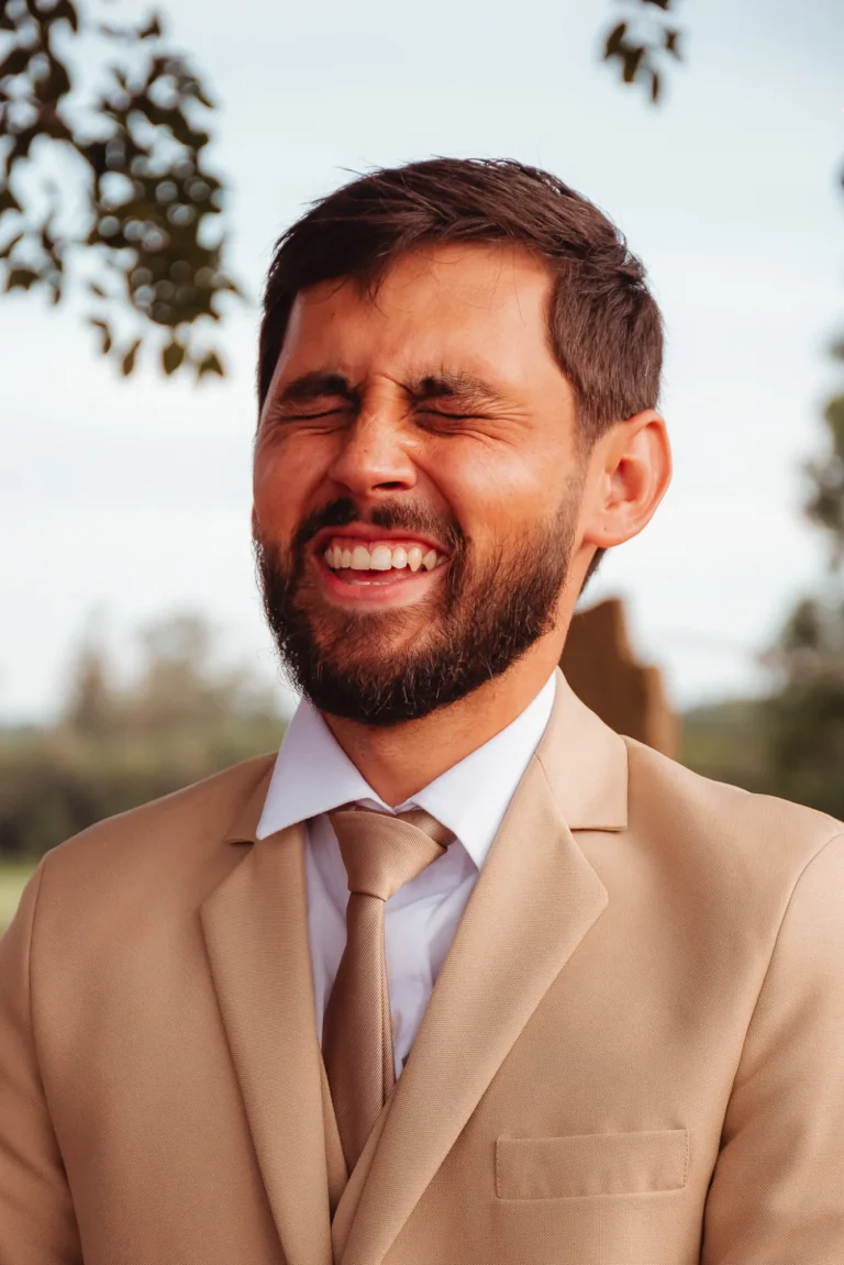Casamento de Bruna e Douglas: cerimônia ao ar livre