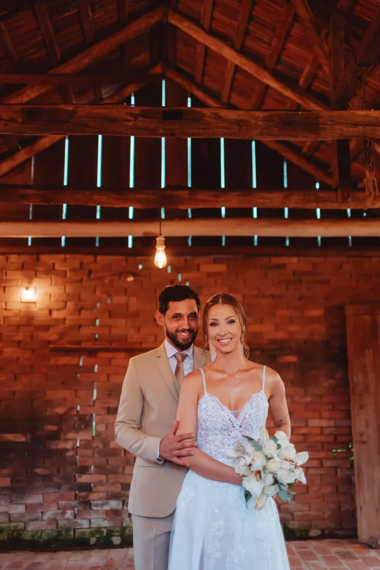 Casamento de Bruna e Douglas: saída dos noivos e padrinhos