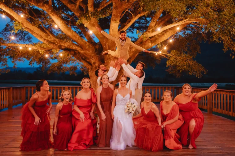Casamento de Bruna e Douglas: saída dos noivos e padrinhos