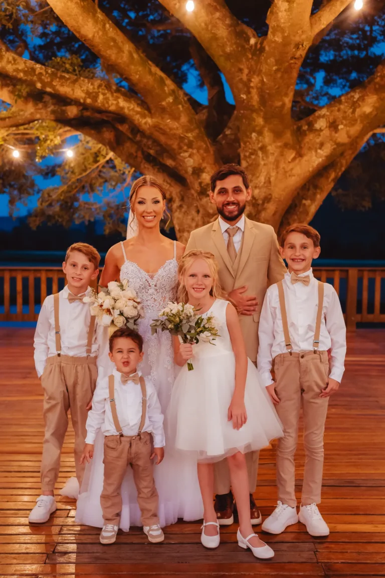 Casamento de Bruna e Douglas: saída dos noivos e padrinhos