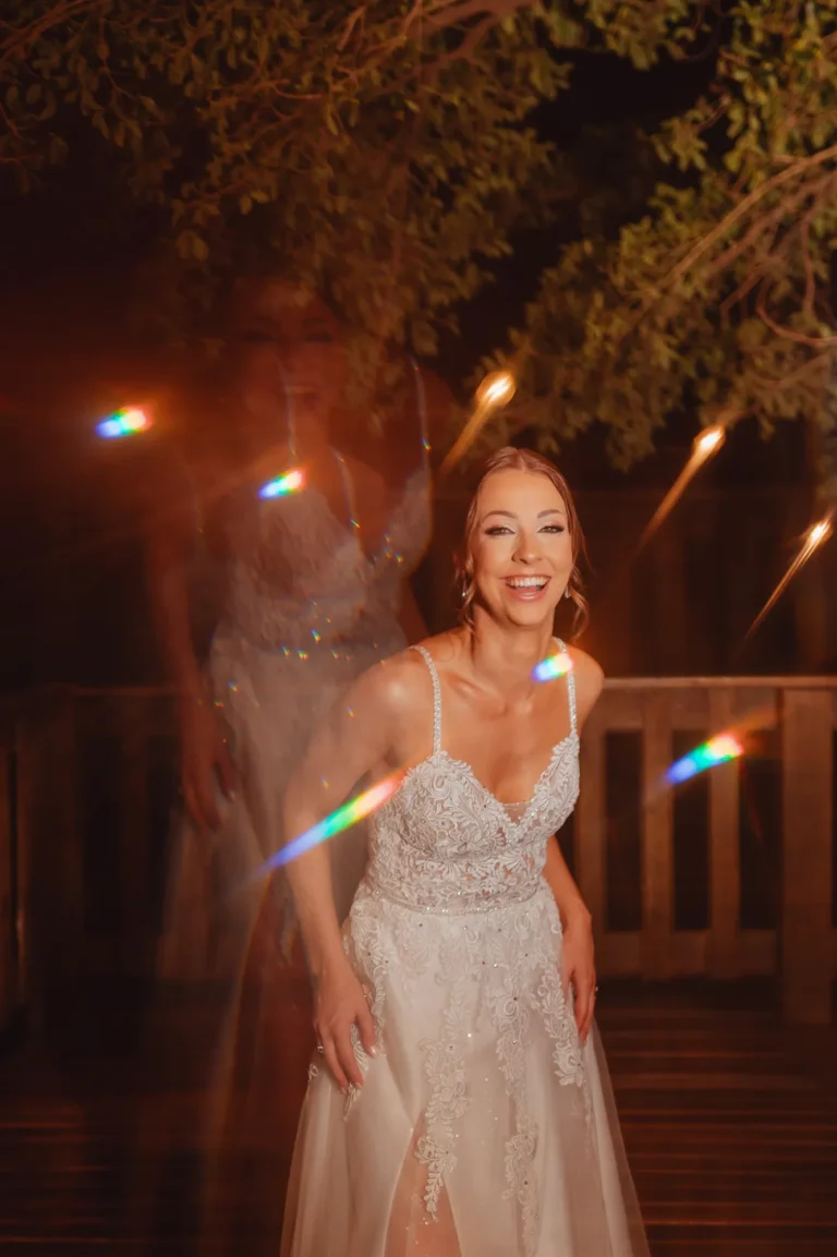 Casamento de Bruna e Douglas: retratos dos noivos à noite