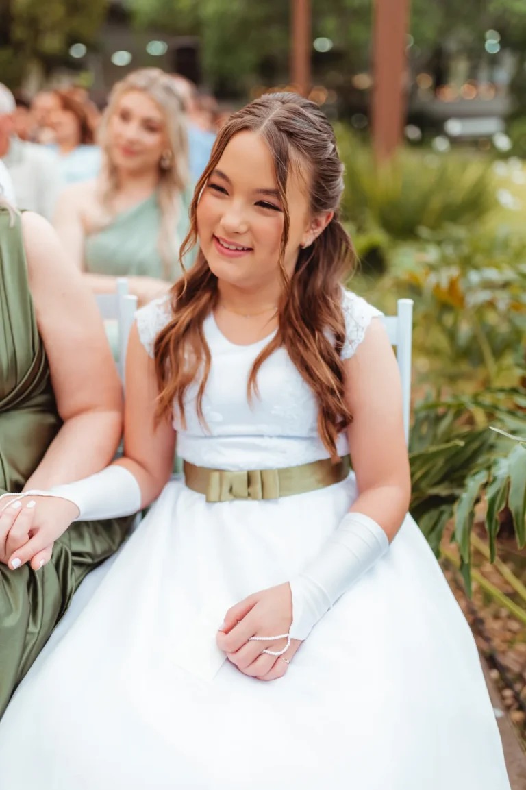 Casamento de Carla e Dionei: cerimônia ao ar livre