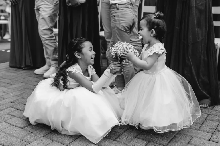 Casamento de Carla e Dionei: cerimônia ao ar livre