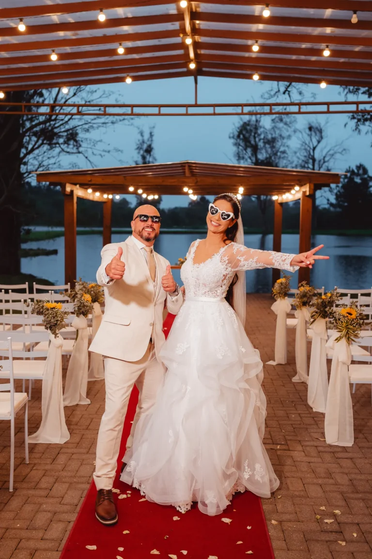 Casamento de Carla e Dionei: retratos dos noivos