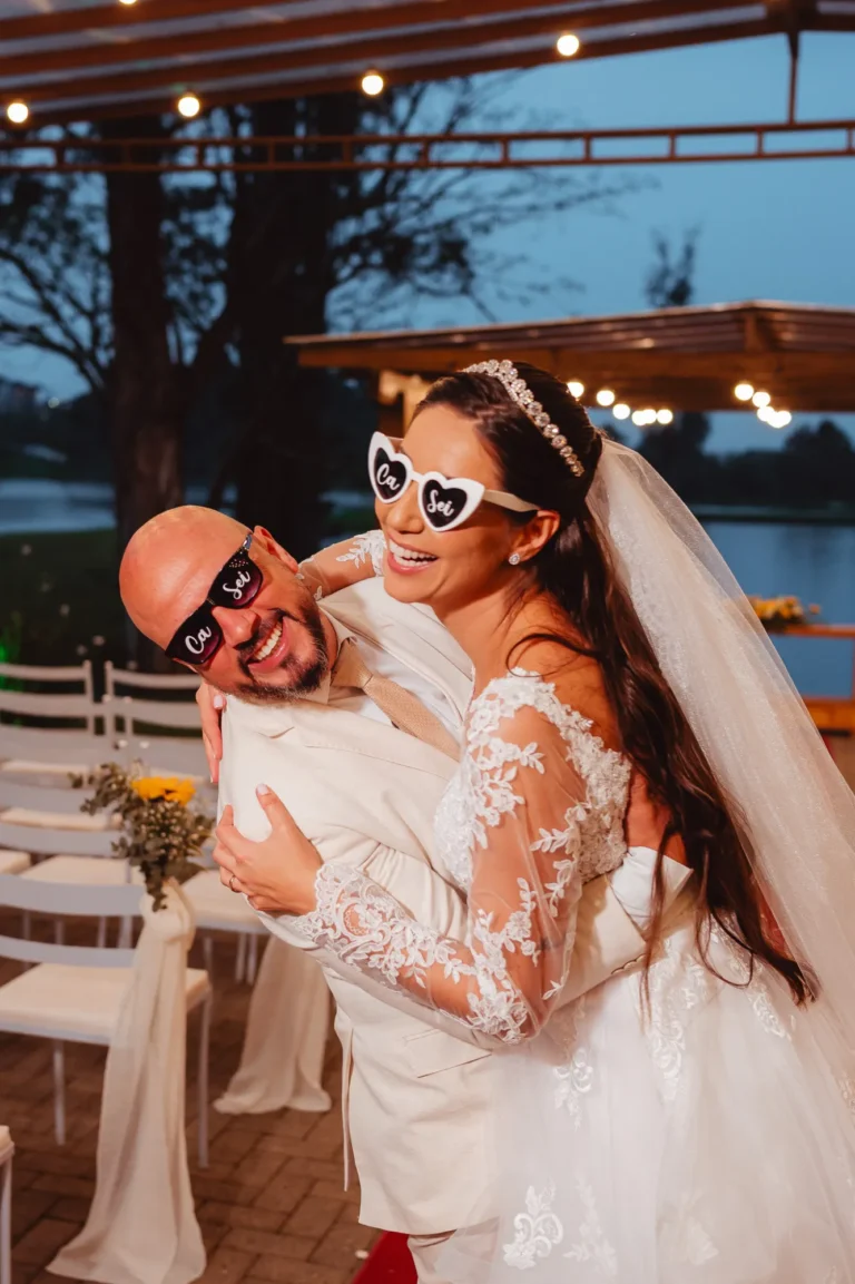 Casamento de Carla e Dionei: retratos dos noivos