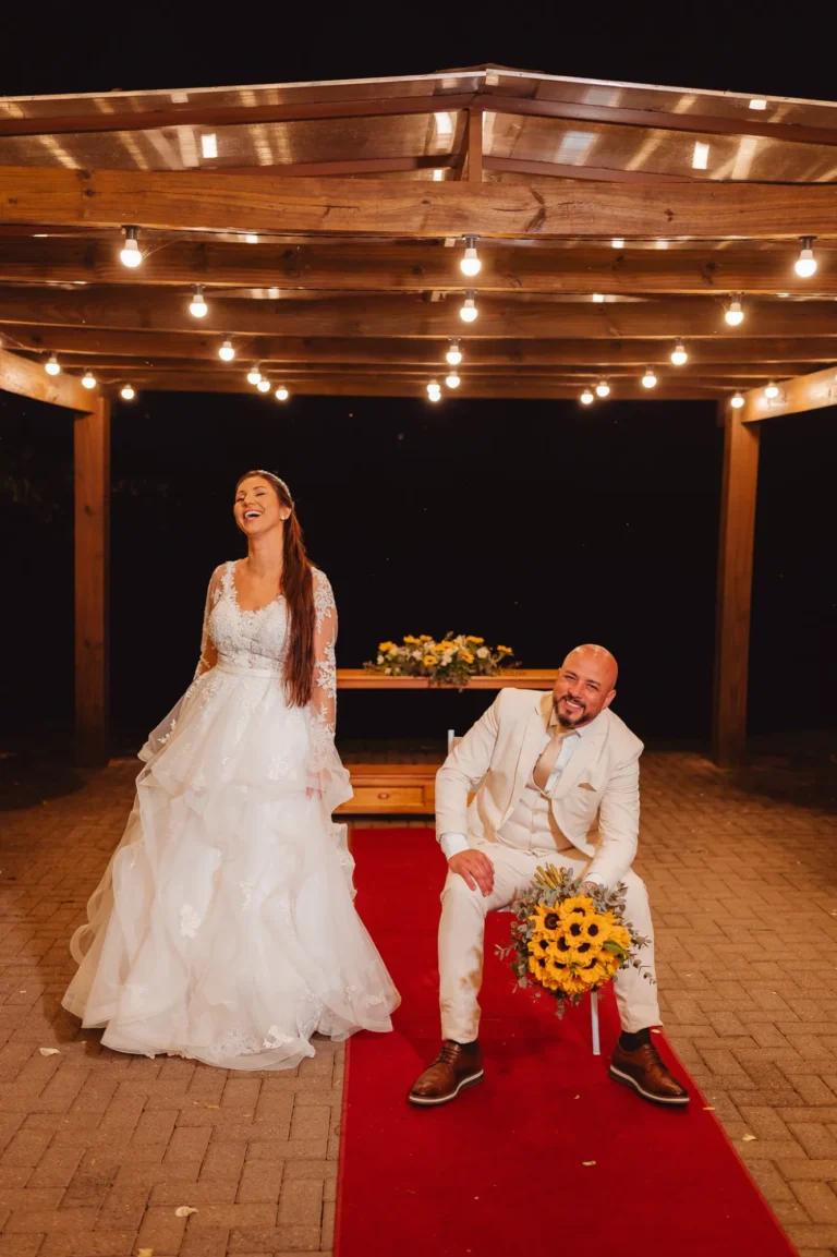 Casamento de Carla e Dionei: retratos dos noivos