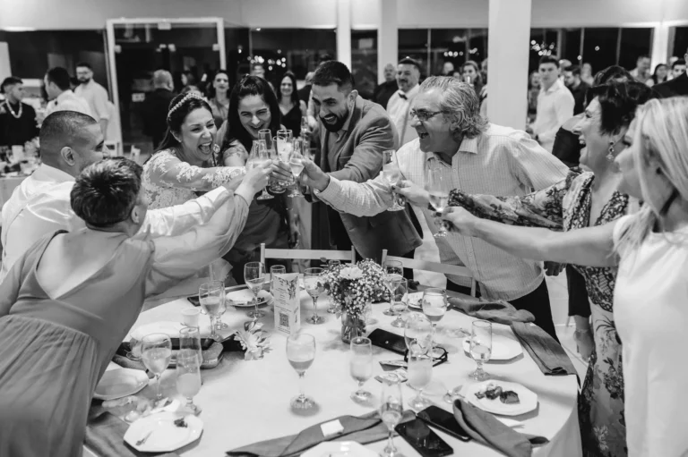 Casamento de Carla e Dionei: festa
