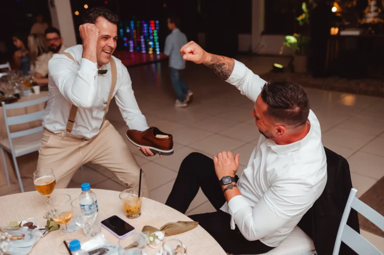 Casamento de Carla e Dionei: festa