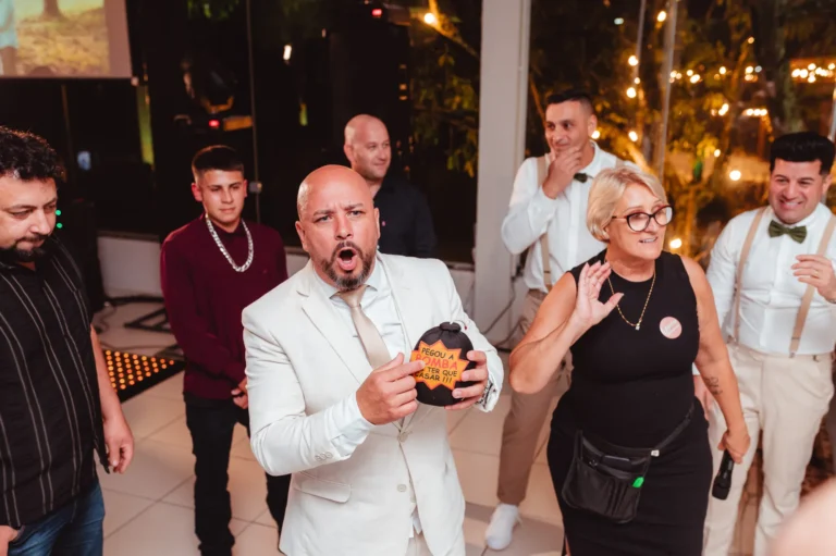 Casamento de Carla e Dionei: festa