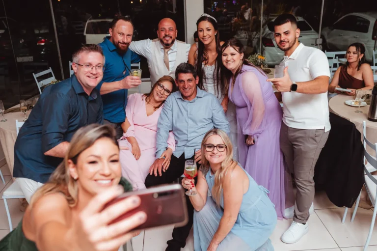 Casamento de Carla e Dionei: festa
