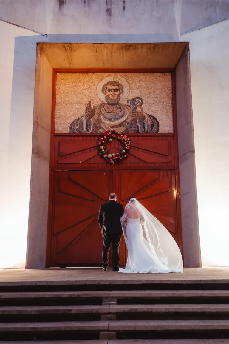 Casamento de Fran e Djonatan: cerimônia na igreja