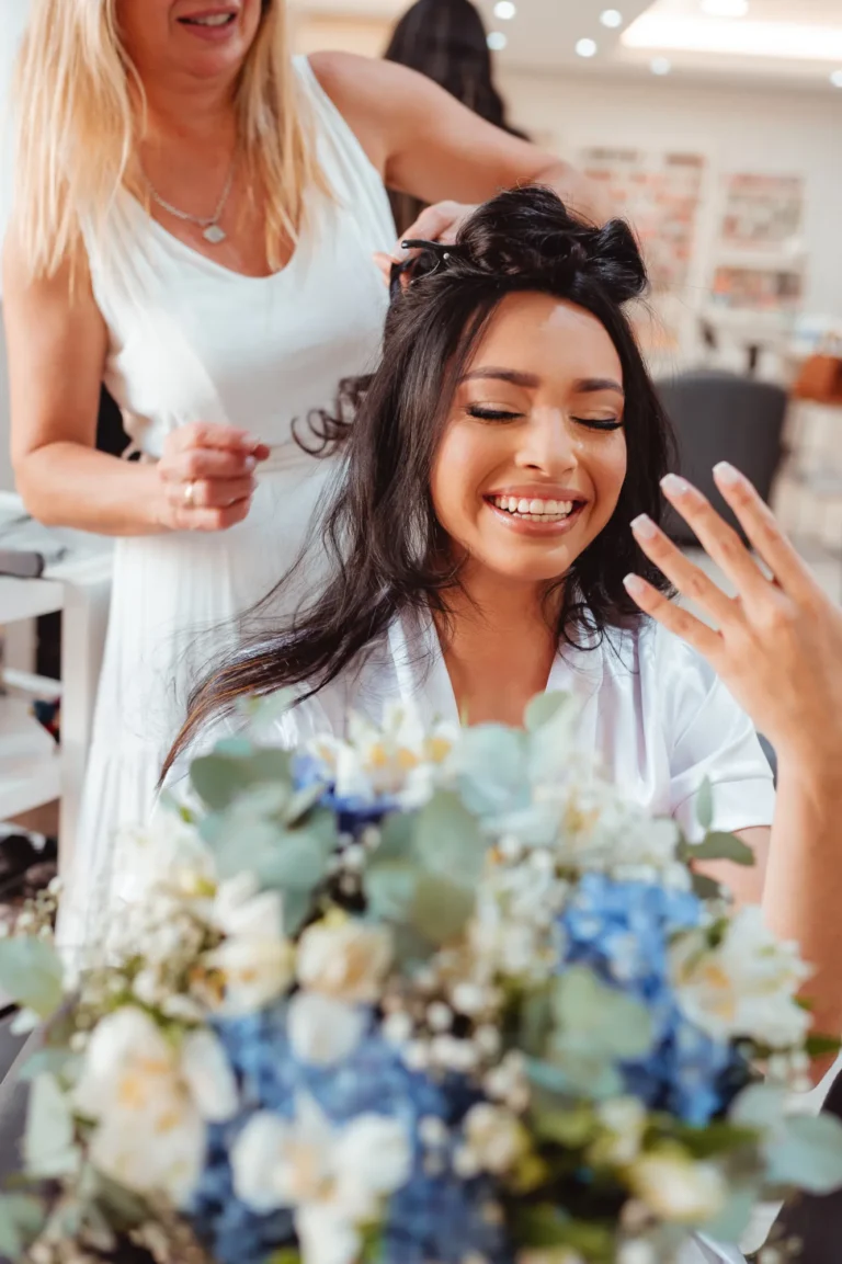 Casamento de Katy e Cleber: preparação da noiva