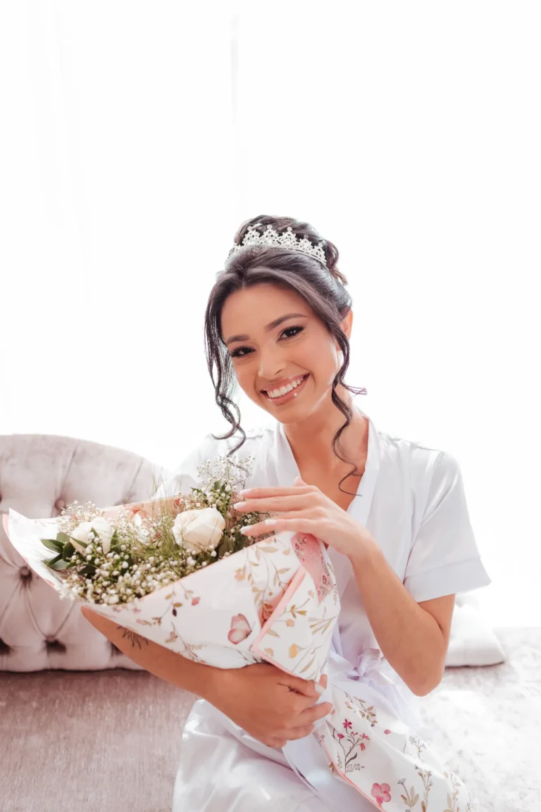 Casamento de Katy e Cleber: preparação da noiva
