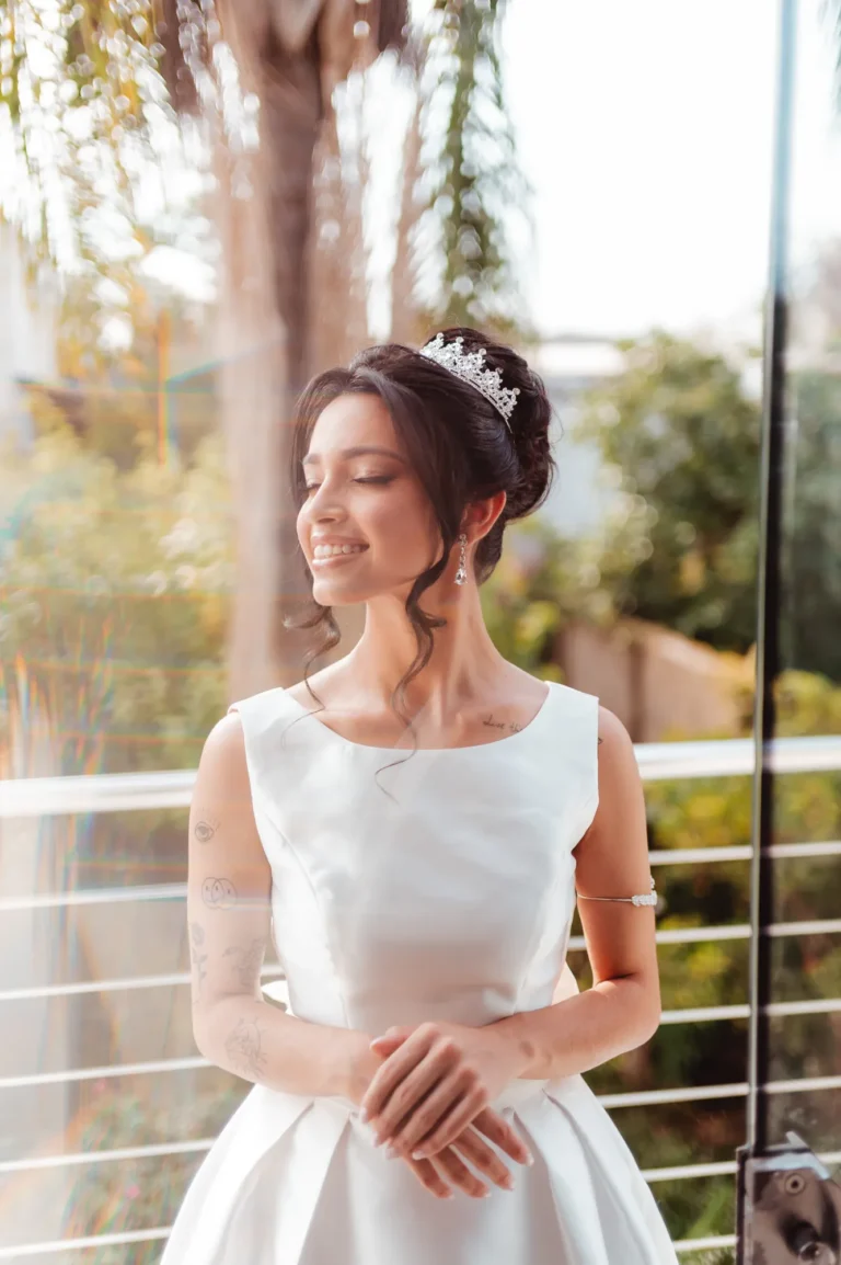 Casamento de Katy e Cleber: preparação da noiva