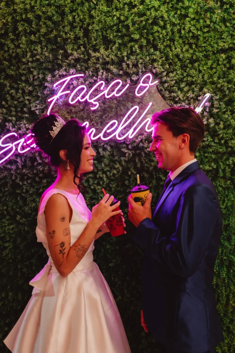 Casamento de Katy e Cleber: retratos dos noivos