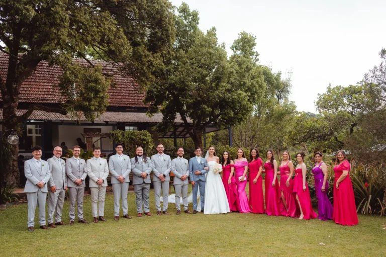 Casamento de Thais e Mateus: padrinhos e madrinhas